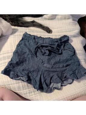 BP Women's Blue and Navy Shorts